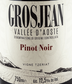 Grosjean Vigne Tzeriat Pinot Noir 2022